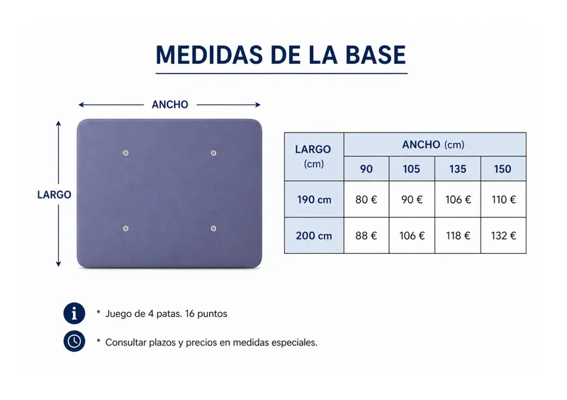 Base tapizada — imagen 2