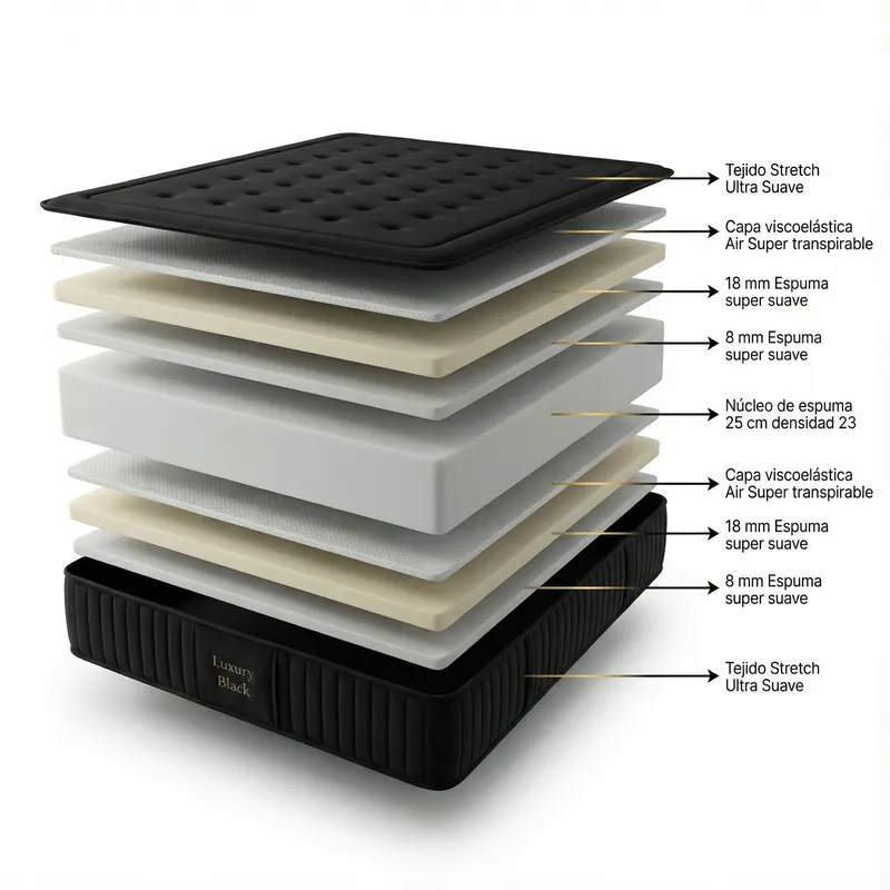 Colchón Black Design 30 cm — imagen 2