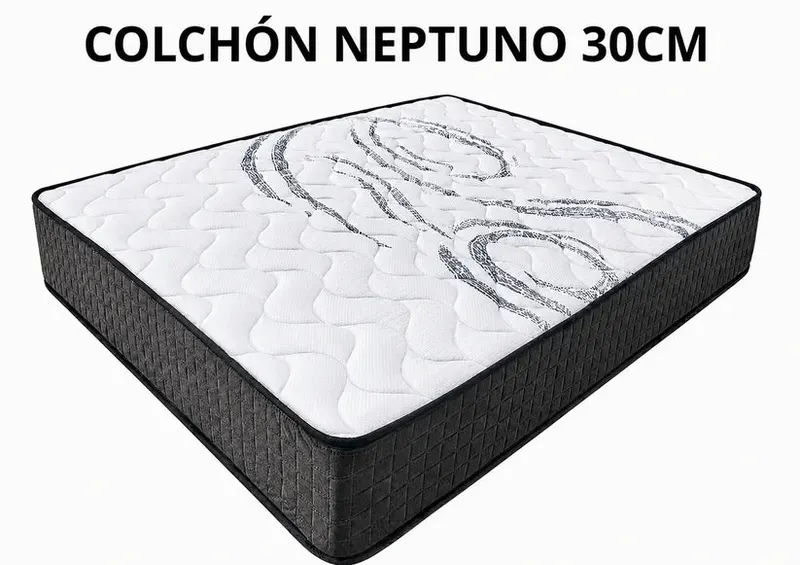Pack base tapizada + colchón Sofía 30 cm — imagen 2